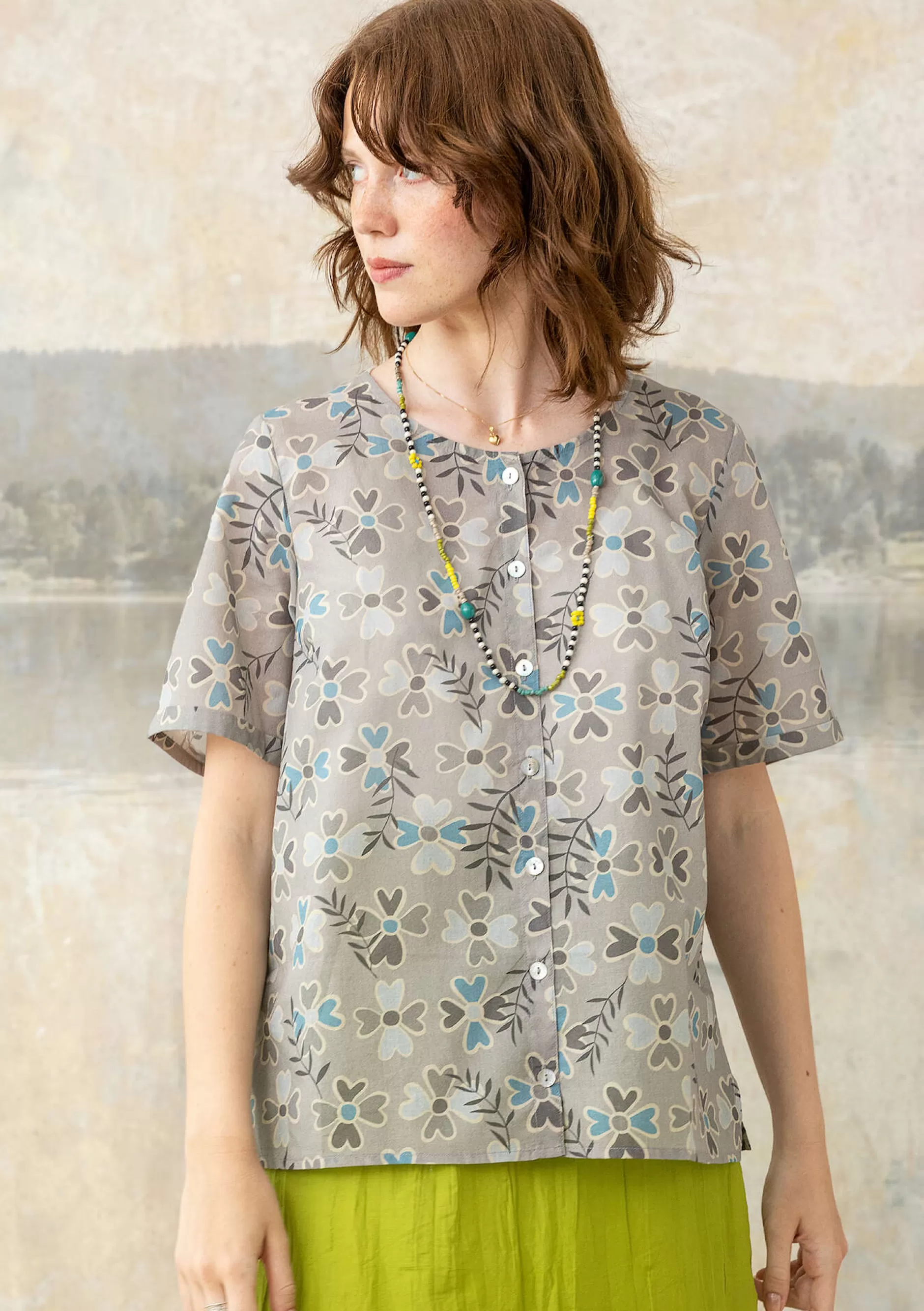 Discount Bluse Peggy Aus Bio-Baumwollgewebe Blusen | Öko-Baumwolle