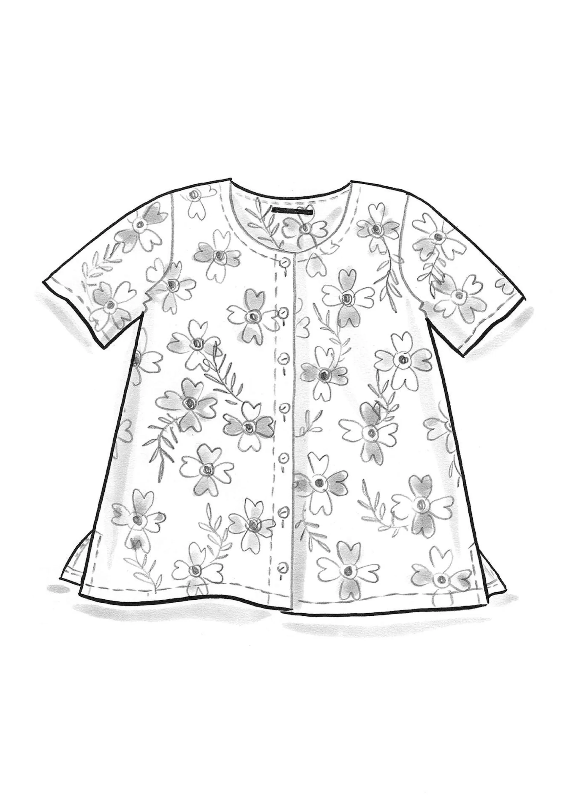 Discount Bluse Peggy Aus Bio-Baumwollgewebe Blusen | Öko-Baumwolle