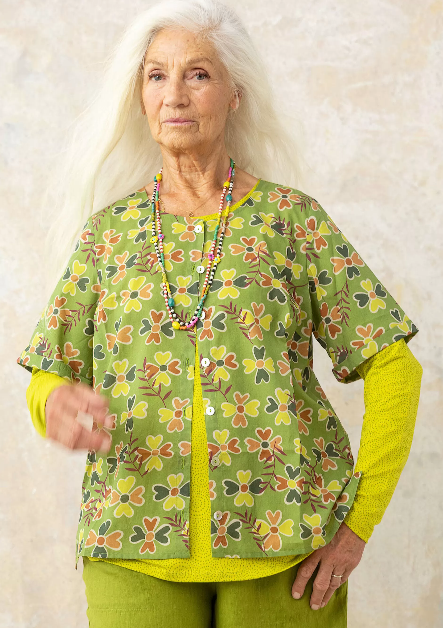 Store Bluse Peggy Aus Bio-Baumwollgewebe Blusen | Öko-Baumwolle