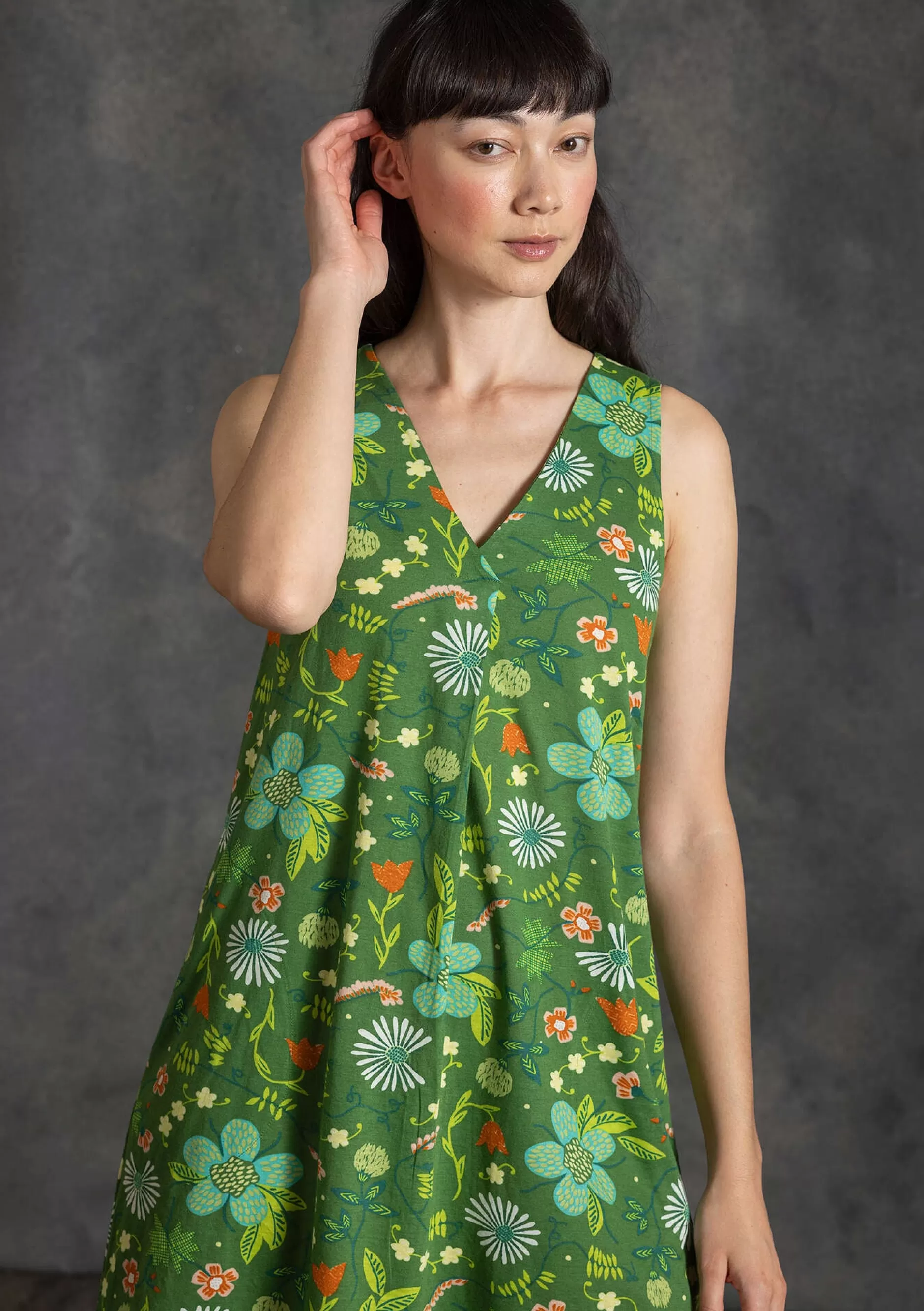 New Jerseykleid Midsommarsol Aus Bio-Baumwolle Kleider | Öko-Baumwolle