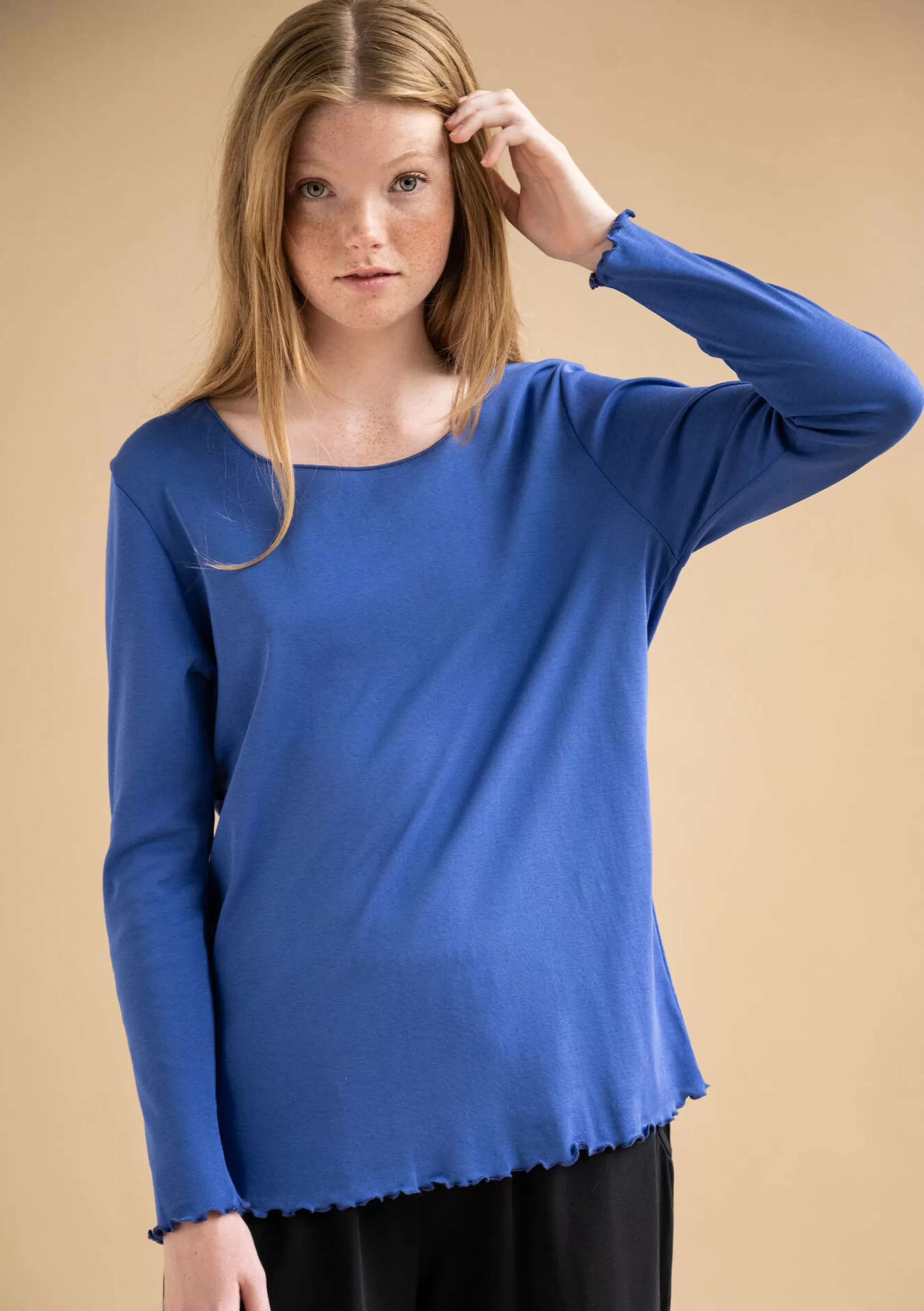 Clearance Jerseyshirt Aus Bio-Baumwolle Pullover & Shirts | Öko-Baumwolle