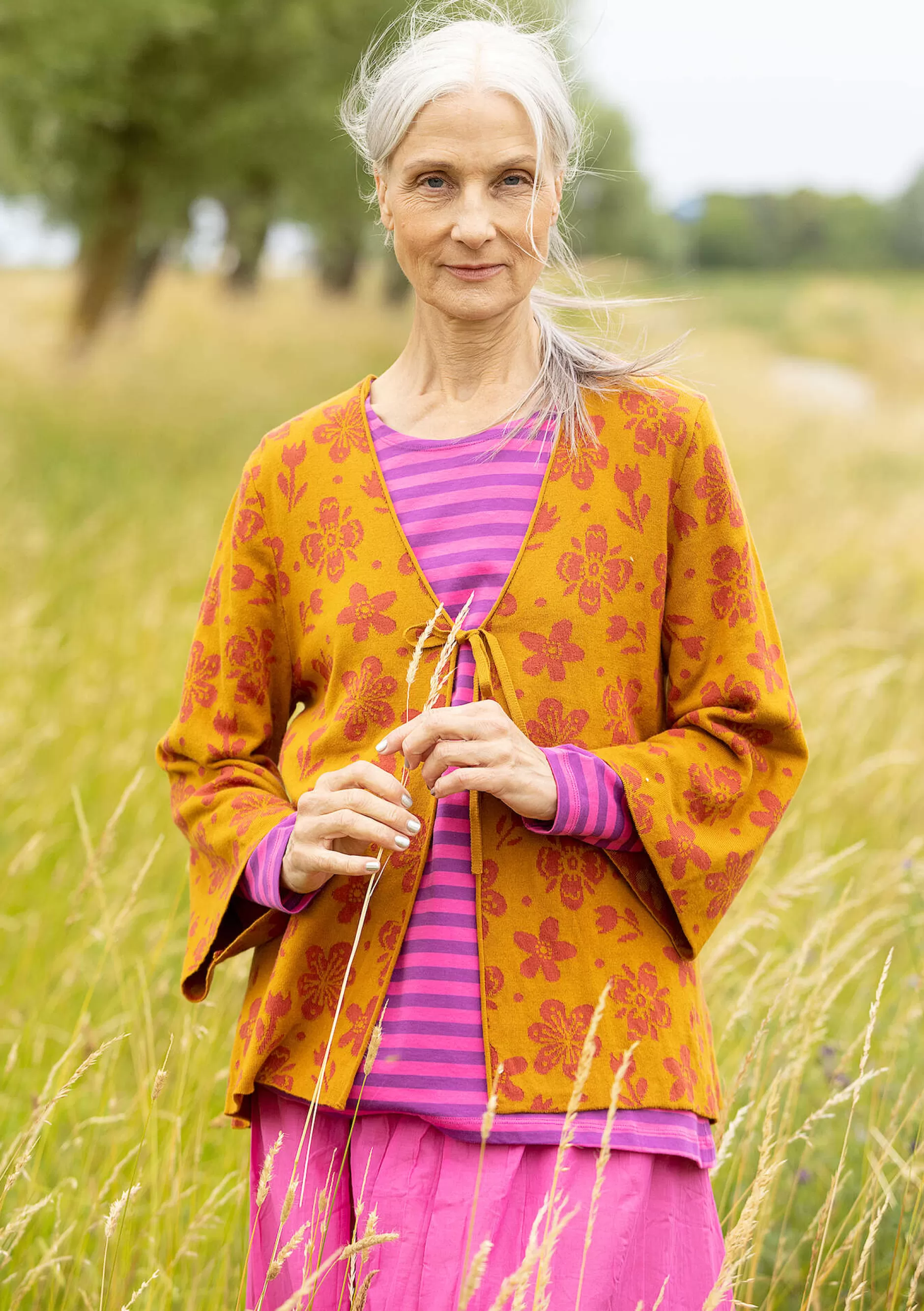 Flash Sale Strickjacke Flora-Li Aus Bio-/Recycling-Baumwolle Strickjacken | Öko-Baumwolle