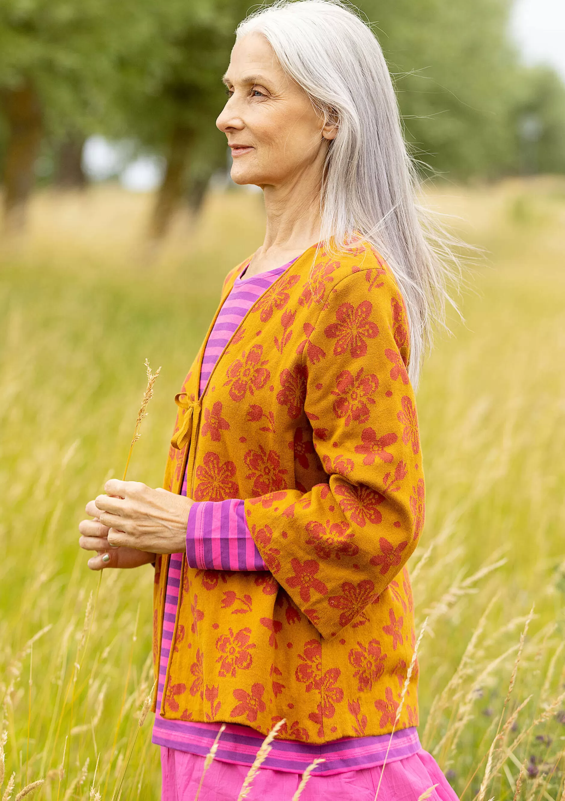 Flash Sale Strickjacke Flora-Li Aus Bio-/Recycling-Baumwolle Strickjacken | Öko-Baumwolle