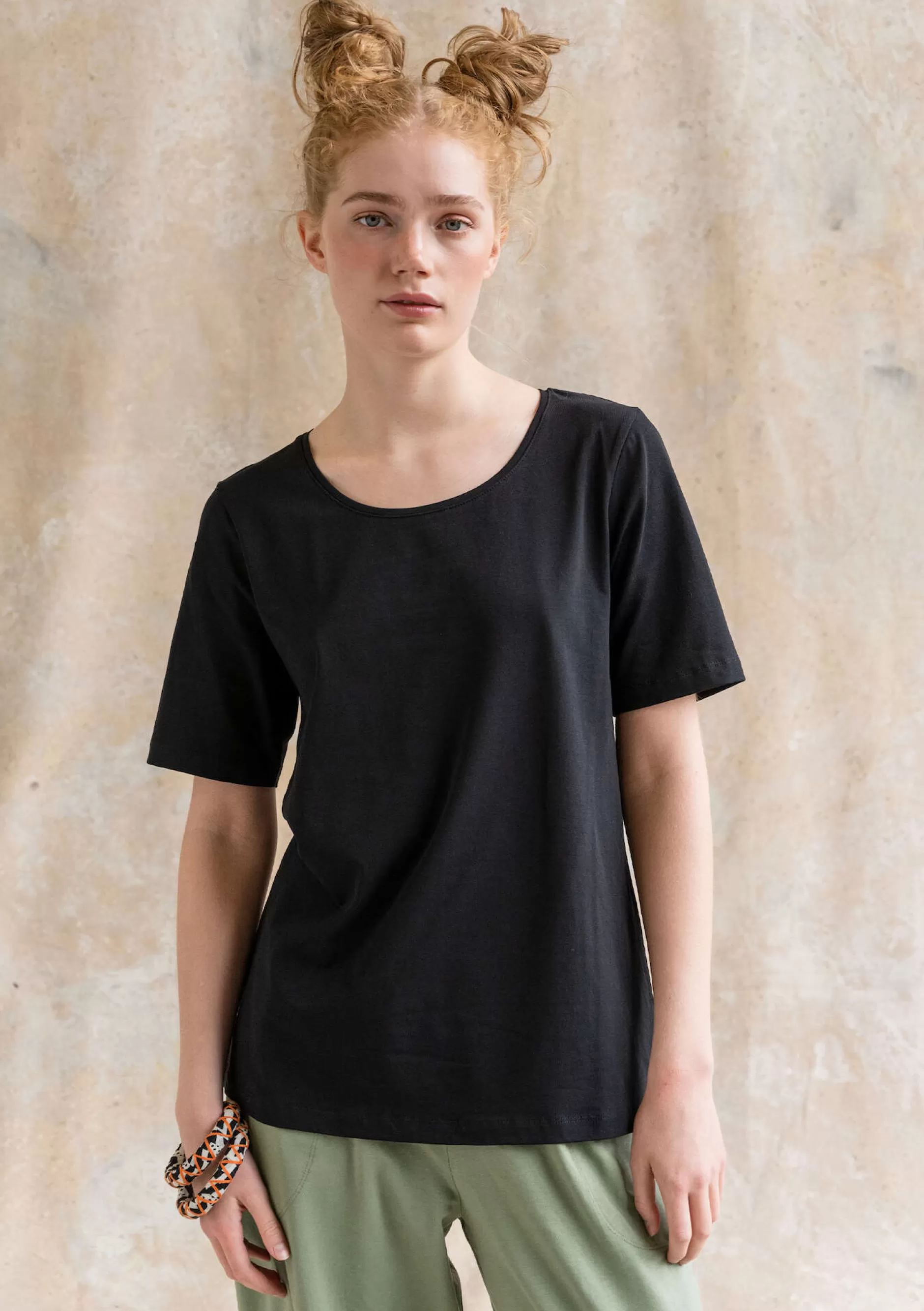 Shop T-Shirt Jane Aus Bio-Baumwolle/Elasthan Pullover & Shirts | Öko-Baumwolle